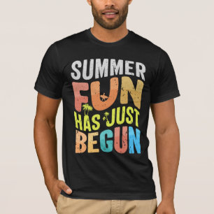 De zomerpret is net begonnen t-shirt