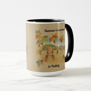 De zomerse warmte is aan het afnemen mok