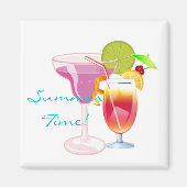 De zomertijd. magneet (Voorkant)