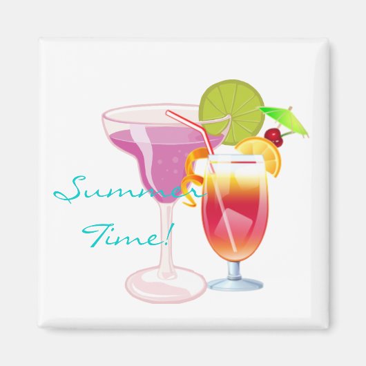 De zomertijd. magneet (Voorkant)