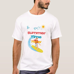 De zomertijd nu t-shirt