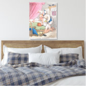 De zomervakantie. Bug Hunting Canvas Afdruk (Insitu (Slaapkamer))