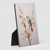 De zomervogel fotoplaat (Zijkant)