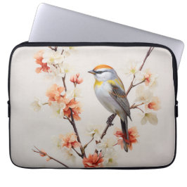 De zomervogel laptop sleeve
