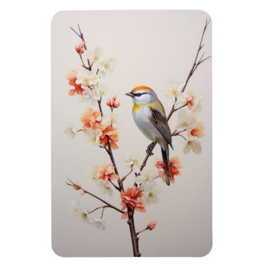 De zomervogel magneet (Verticaal)