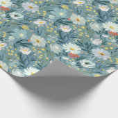 De zomerweide van de wilde bloemen cadeaupapier (Hoek)