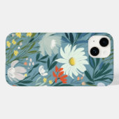 De zomerweide van de wilde bloemen Case-Mate iPhone case (Achterkant (horizontaal))