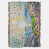 De zon 1909 | Edvard Munch | Deken (Voorkant Verticaal)