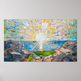 De zon 1909 | Edvard Munch | Poster