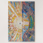 De Zon 1912 | Edvard Munch | Legpuzzel (Verticaal)