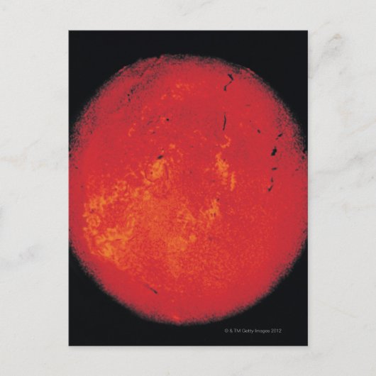 De zon 3 briefkaart (Voorkant)