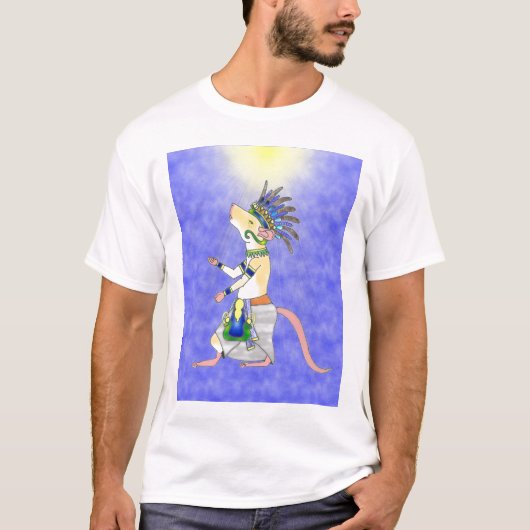 De zon aanbidden t-shirt (Voorkant)
