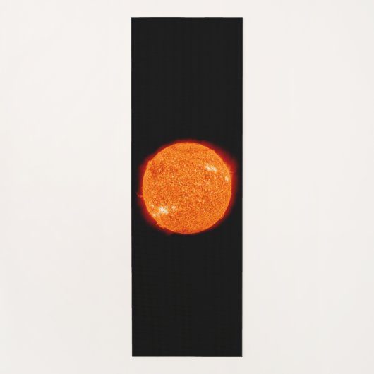 De zon (Afbeelding uit de ruimte) Yogamat (Voorkant)