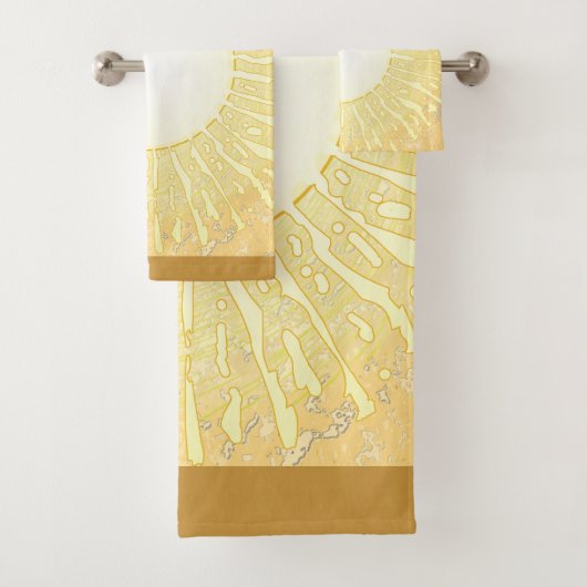 De zon bad handdoek (Insitu)