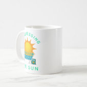 De Zon Benutten Koffiemok (Voorkant links)