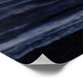 De zon boven de oceaan poster (Hoek)