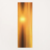 De zon boven de oceaan yogamat (Voorkant)