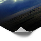 De zon boven de prairie poster (Hoek)
