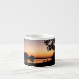 De zon boven de Zambesi Espresso Kop