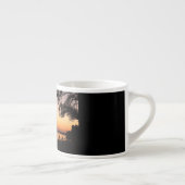 De zon boven de Zambesi Espresso Kop (Rechts)