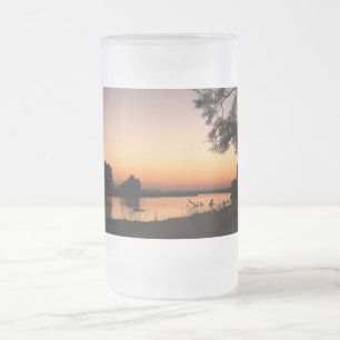 De zon boven de Zambesi Matglas Bierpul