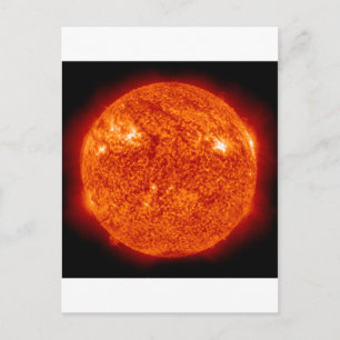 De zon briefkaart