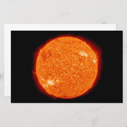 De zon briefpapier (Voorkant / Achterkant)