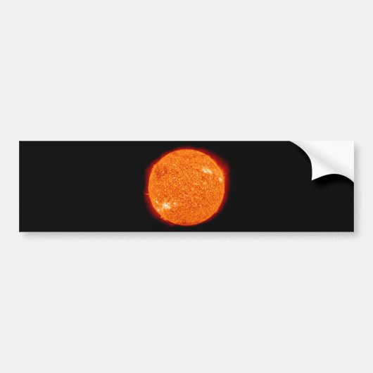De zon bumpersticker (Voorkant)