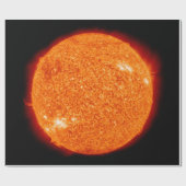 De zon cadeaupapier (Vlak)