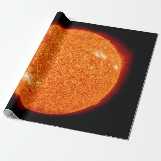 De zon cadeaupapier (Uitgerold)
