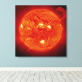 De zon canvas afdruk (Insitu (Houten vloer))