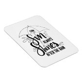 De zon citeert de Regen citeert Positieve Resultaa Magneet (Rechterzijde)