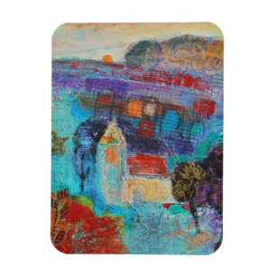 De zon daalt in 2013 magneet