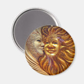 De zon, de maan, de kus magneet (Voorkant / Achterkant)