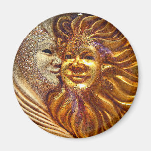 De zon, de maan, de kus magneet