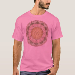 De zon, de maan en de seizoenen t-shirt