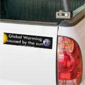 De zon deed het bumpersticker (Op Truck)