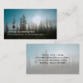 De zon door de vuist visitekaartje (Voorkant / Achterkant)