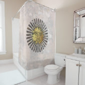 De zon douchegordijn (In situ)