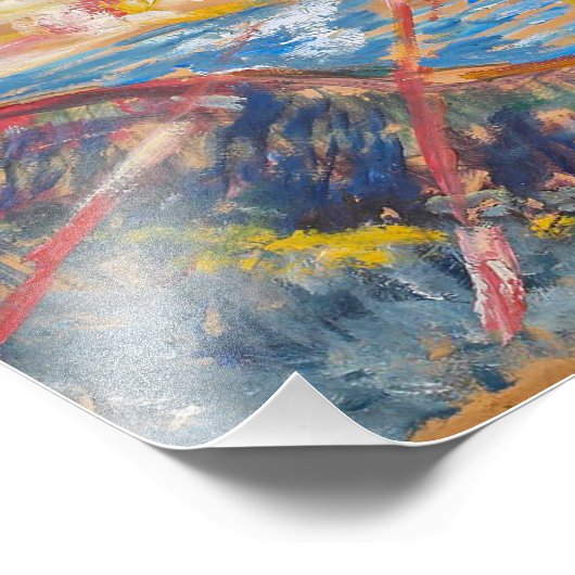 De zon | Edvard Munch | Foto Afdruk (Hoek)