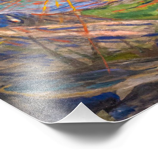 De zon | Edvard Munch | Foto Afdruk (Hoek)