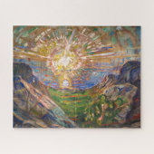 De zon | Edvard Munch | Legpuzzel (Horizontaal)