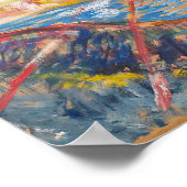 De zon | Edvard Munch | Poster (Hoek)