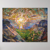 De zon | Edvard Munch | Poster (Voorkant)