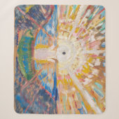 De Zon | Edvard Munch | Sherpa Deken (Voorkant)