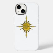 De Zon en de Maan Case-Mate iPhone Case (Achterkant)