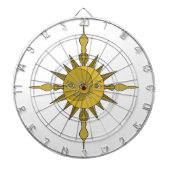 De Zon en de Maan Dartbord (Voorkant)