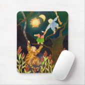De zon en de maan: Koreaanse Folk Tale Mousepad Muismat (Met muis)
