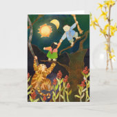 De zon en de maan: Korean Folk Tale Kaart (Gele Bloem)