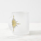 De Zon en de Maan Matglas Koffiemok (Voorkant links)